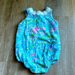 Lily Pulitzer bubble, 6-12 Months